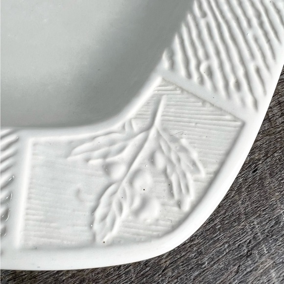 Pfaltzgraff SIERRA LEAF IVORY WHITE 13 3/4" SQUARE PLATTER PLATE - Picture 8 of 9